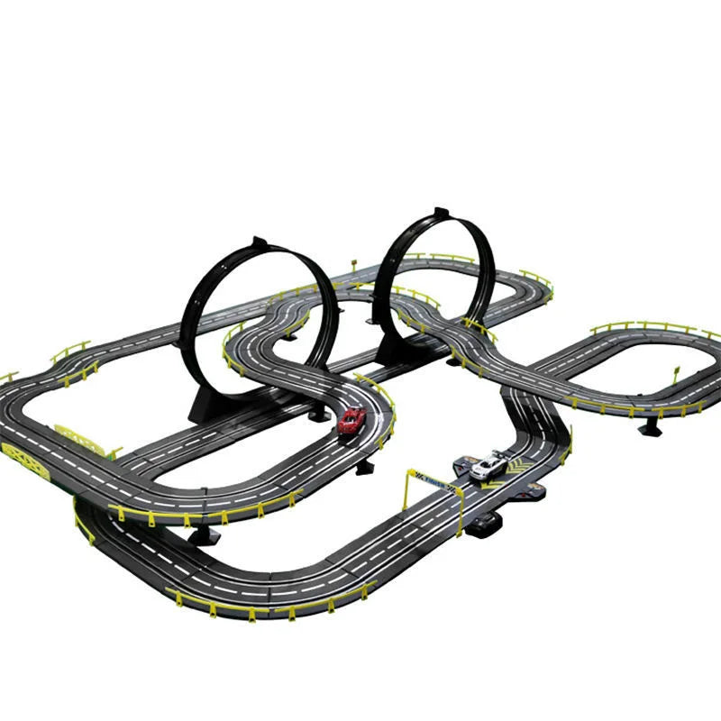Electric Rail Racing Set 1:43, Dual Remote, view 6