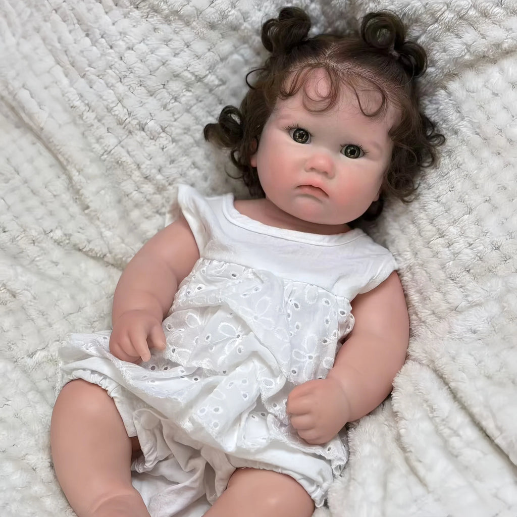 Charlotte 18-inch soft silicone reborn girl doll - product view 6