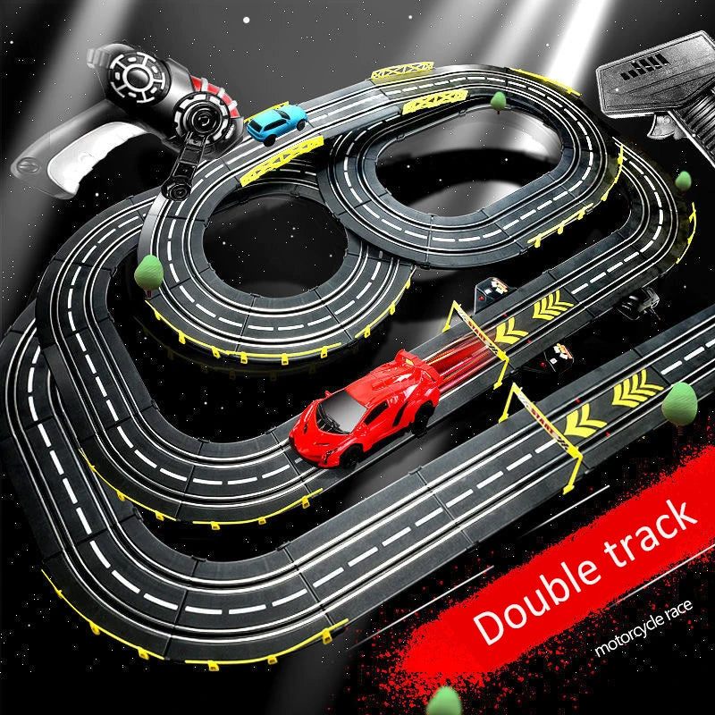 Electric Rail Racing Set 1:43, Dual Remote, view 4
