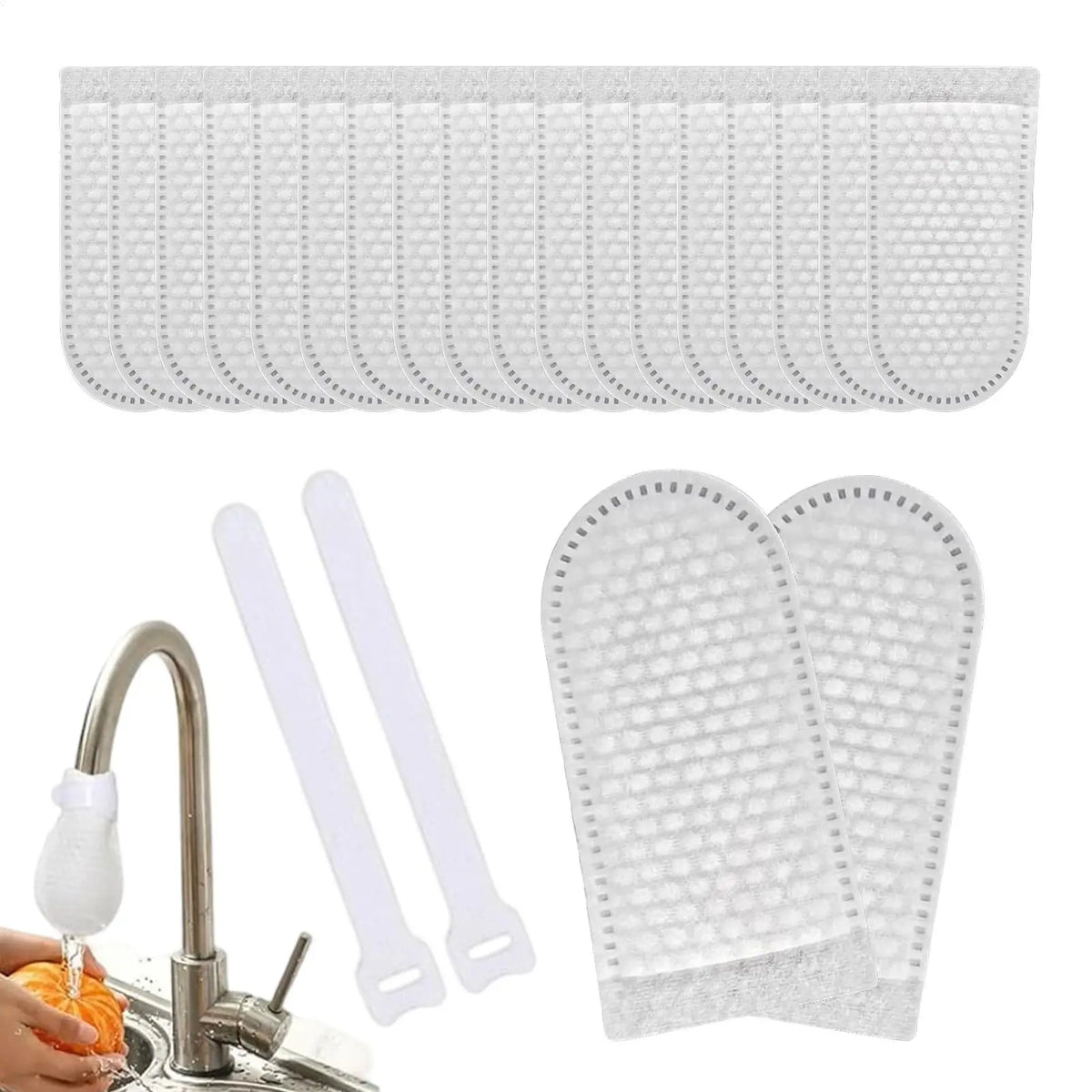 Universal Faucet Filter Bag, Splash-Proof