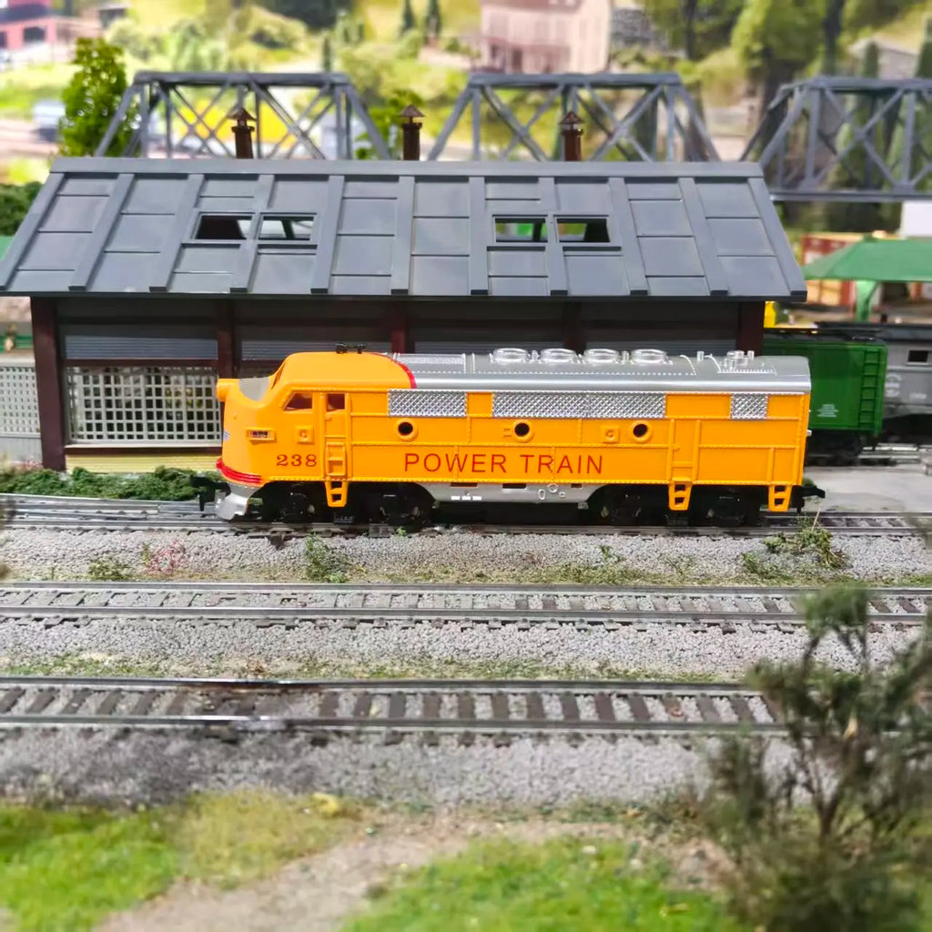 HO scale 1:87 FP7 diecast diesel locomotive collectible model – product view 3