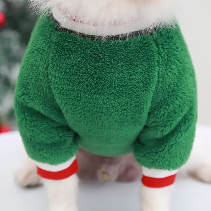 Warm Christmas Outfit for Small Dogs, view 19