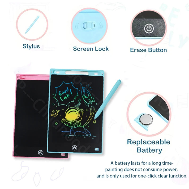 LCD Drawing Tablet for Kids, 8.5 in, view 4