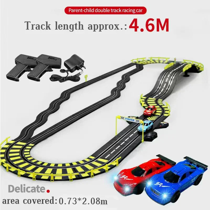 Electric Rail Racing Set 1:43, Dual Remote, view 19