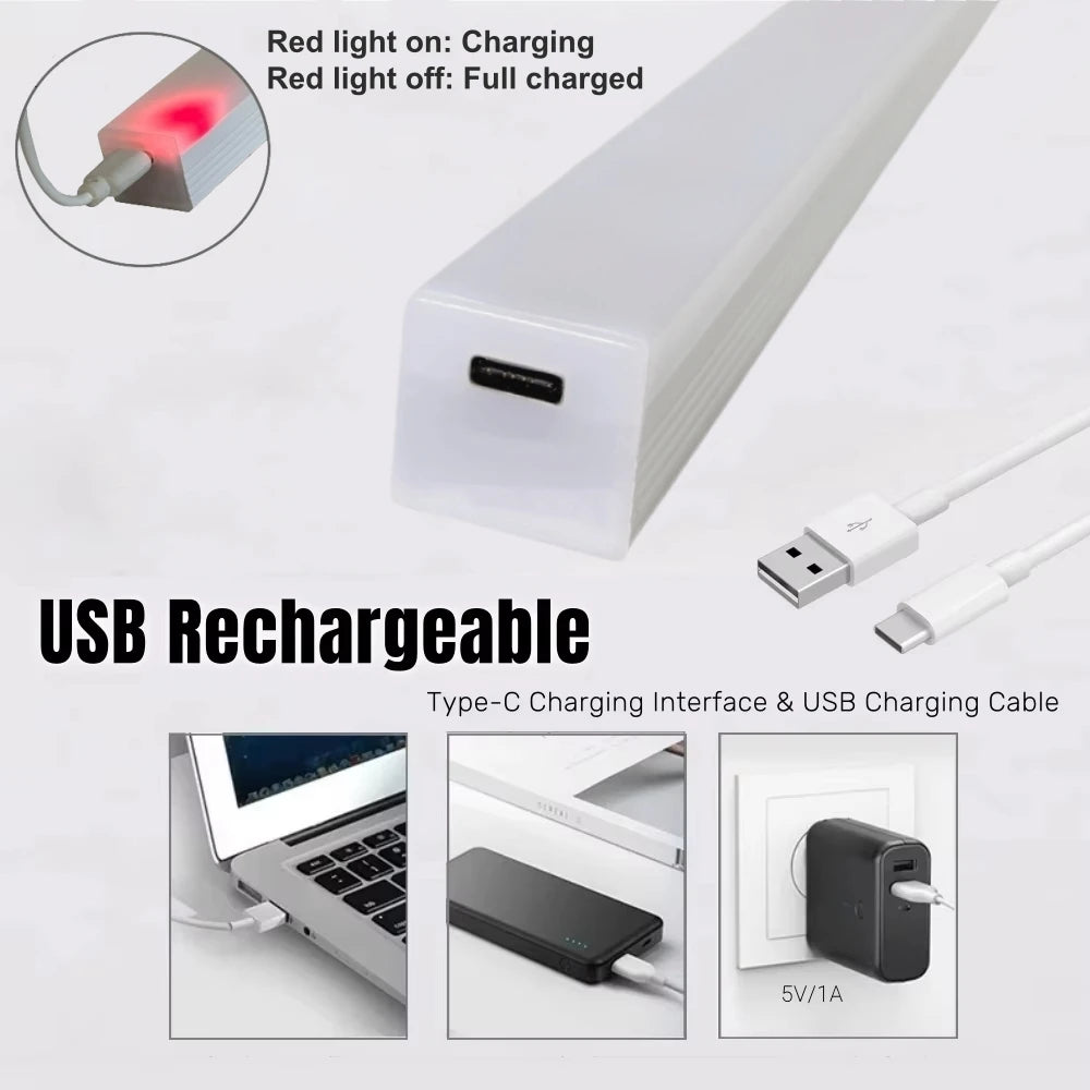 AITHEA Motion Sensor Light Bar, USB Rechargeable, view 12