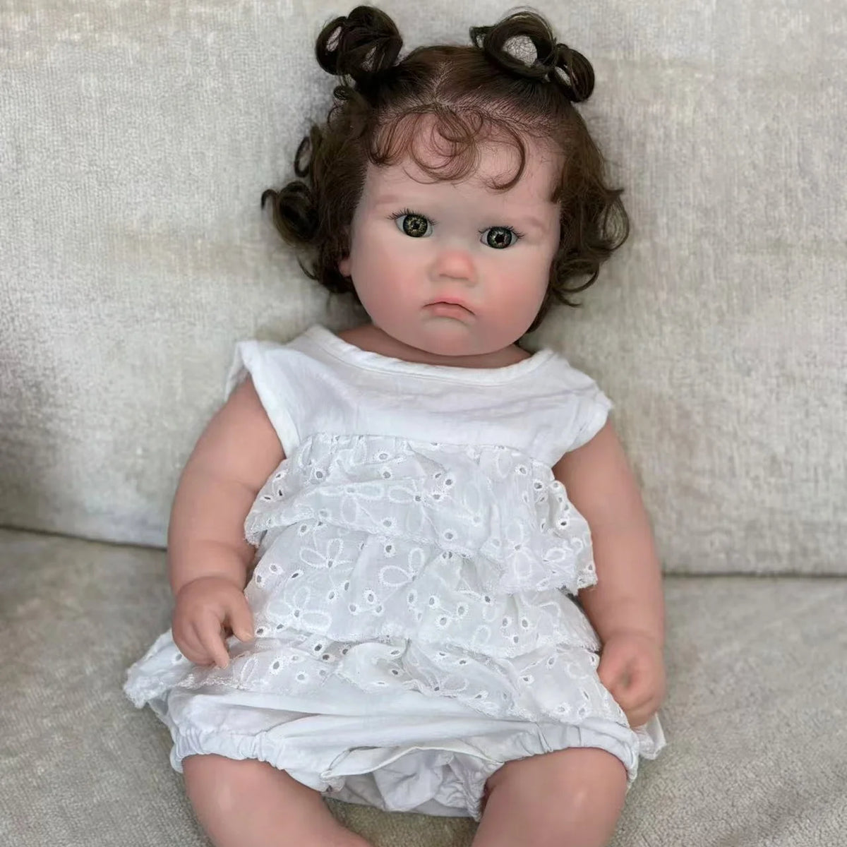 Charlotte 18-inch soft silicone reborn girl doll - product view 13