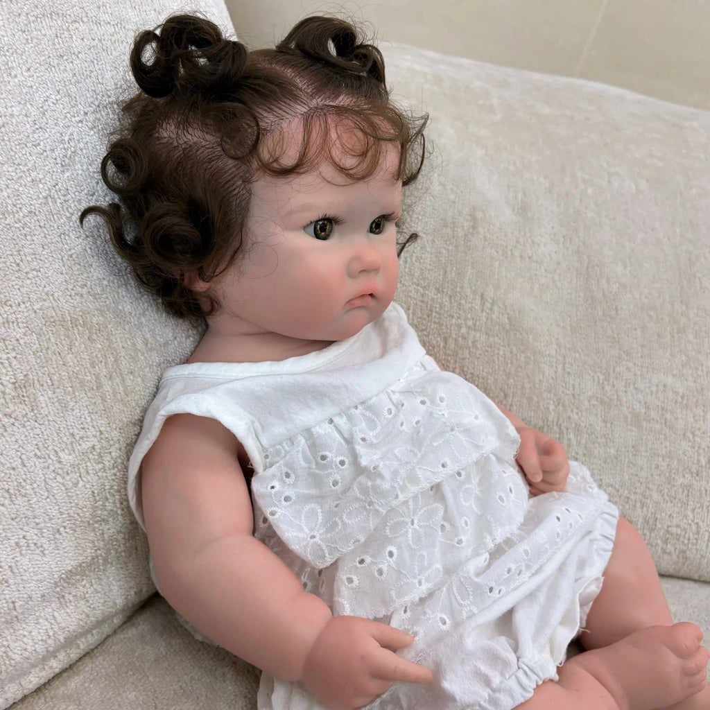 Charlotte 18-inch soft silicone reborn girl doll - product view 5
