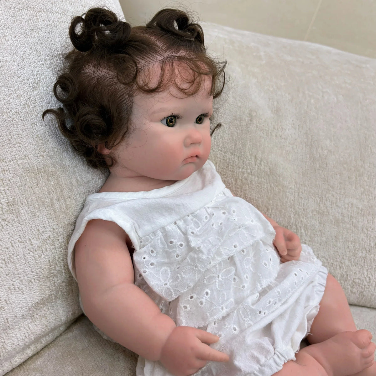 Charlotte 18-inch soft silicone reborn girl doll - product view 5