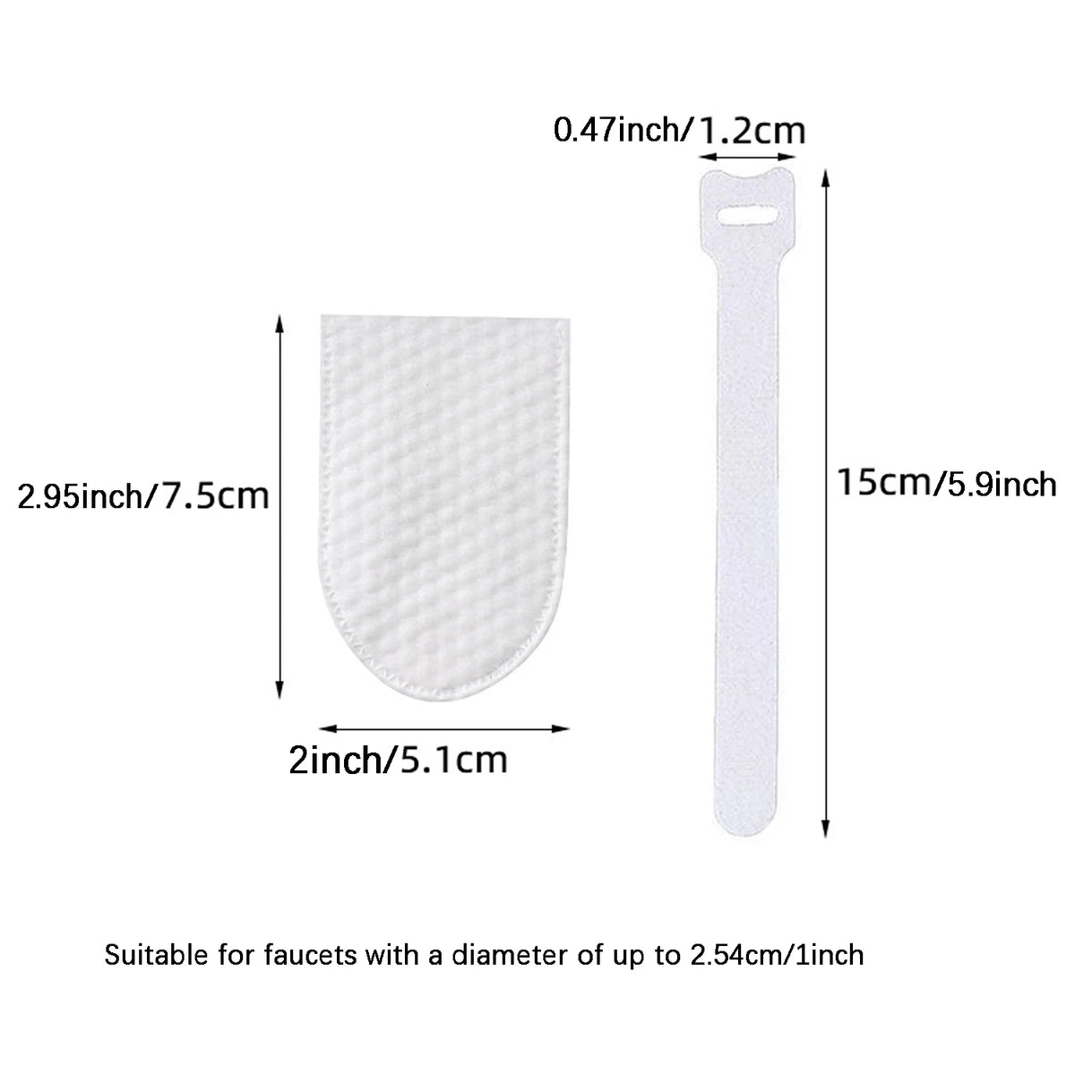 Disposable Faucet Filter Bags, Splash-Proof, view 2