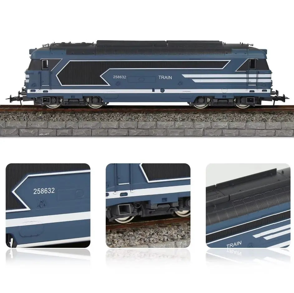HO scale 1:87 BB 67000 diecast diesel locomotive collectible model – product view 3