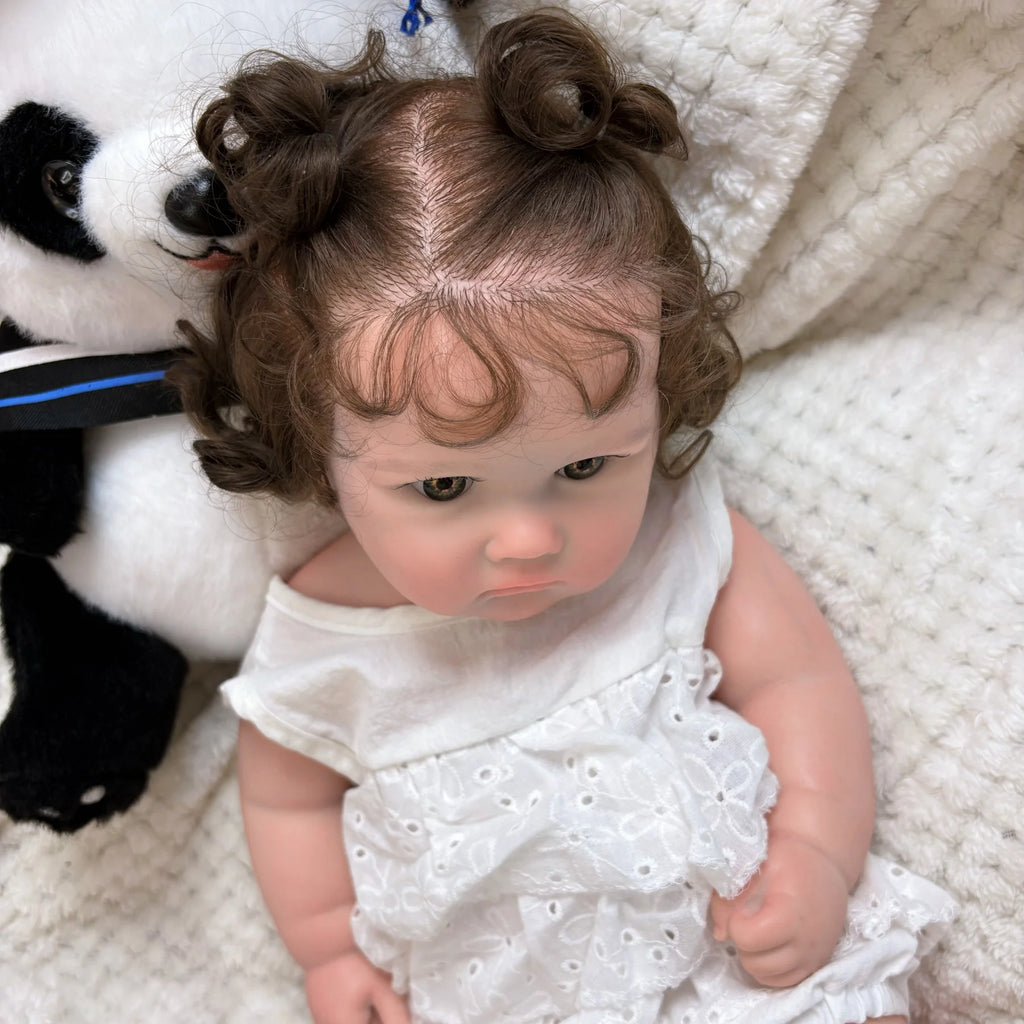 Charlotte 18-inch soft silicone reborn girl doll - product view 3