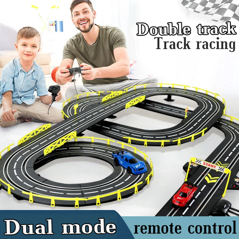 Electric Rail Racing Set 1:43, Dual Remote, view 2