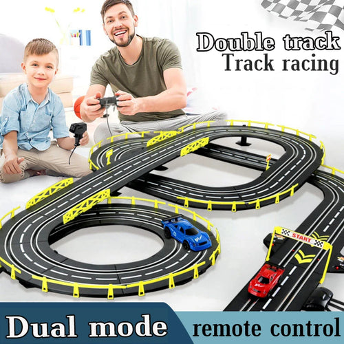 Electric Rail Racing Set 1:43, Dual Remote, view 2