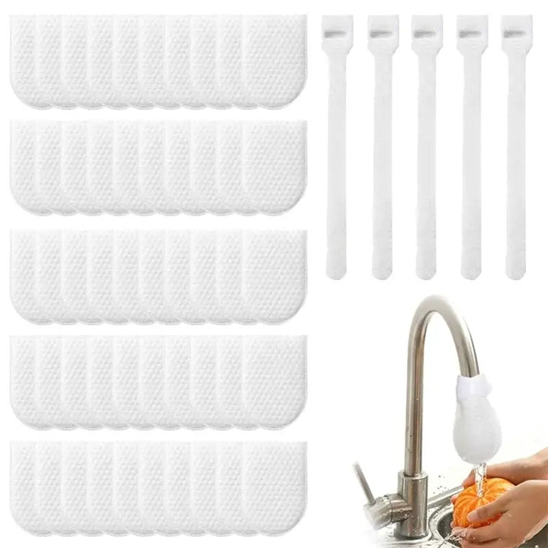Disposable Faucet Filter Bags, Splash-Proof