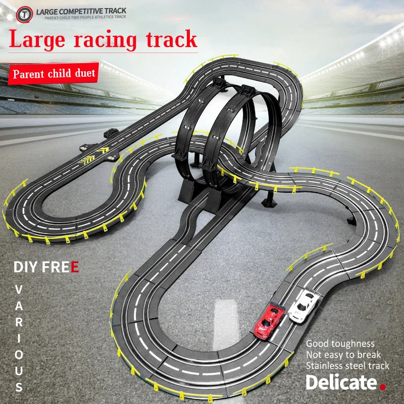 Electric Rail Racing Set 1:43, Dual Remote