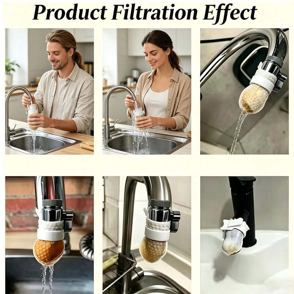 Disposable Faucet Filter Bags, Splash-Proof, view 5