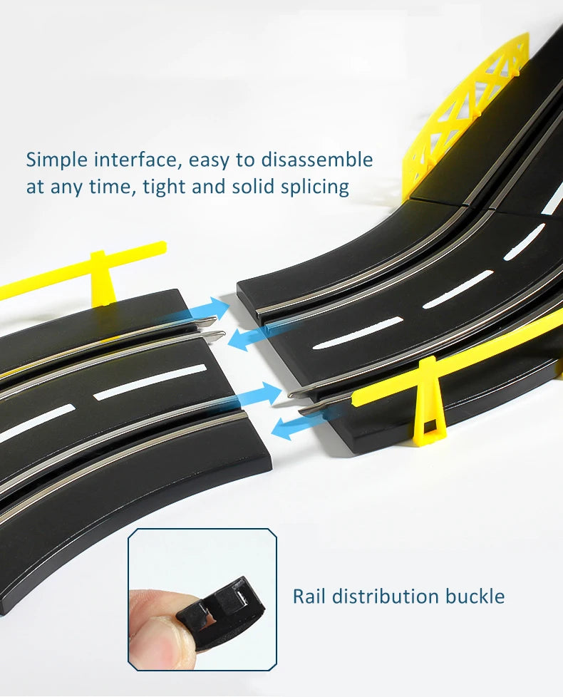 Electric Rail Racing Set 1:43, Dual Remote, view 15