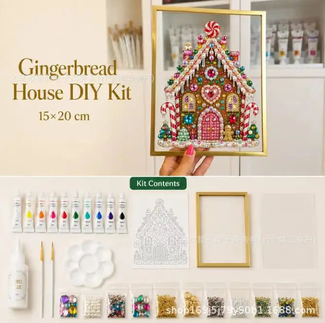 Jeweled Christmas Tree Art Kit, view 7