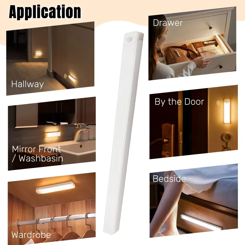 AITHEA Motion Sensor Light Bar, USB Rechargeable, view 11