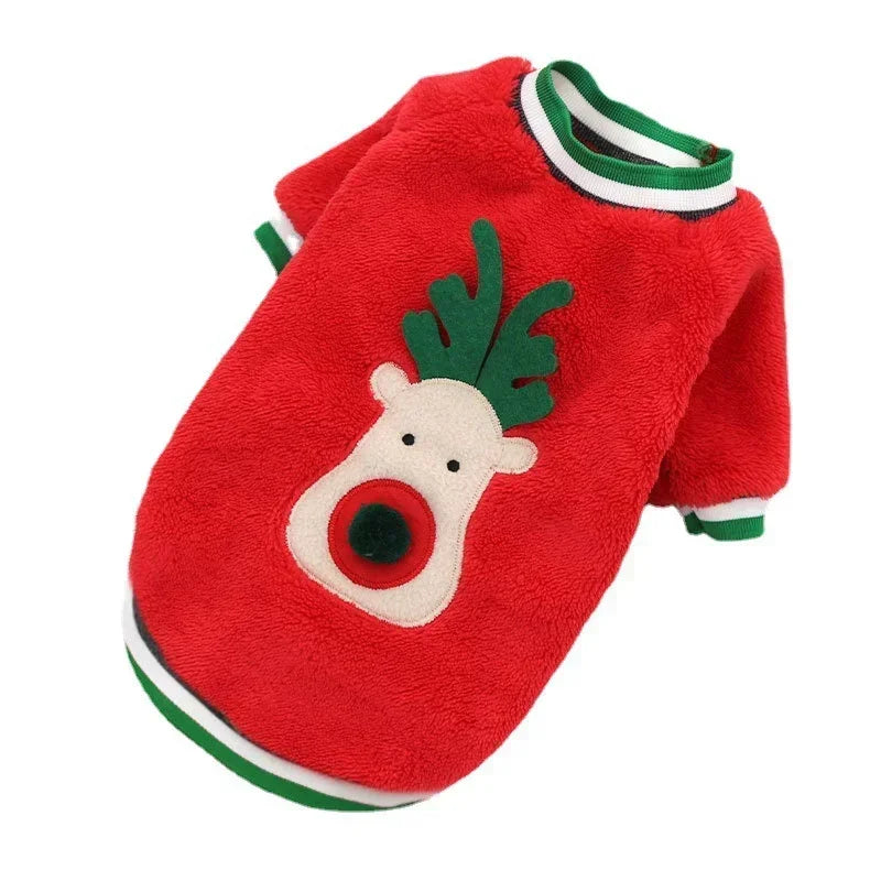 Warm Christmas Outfit for Small Dogs, view 23