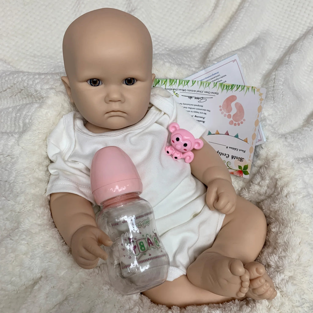 Charlotte 18-inch soft silicone reborn girl doll - product view 12