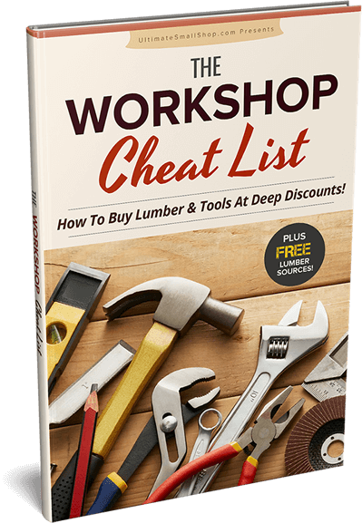 Workshop Cheat List bonus included with Ultimate Small Shop